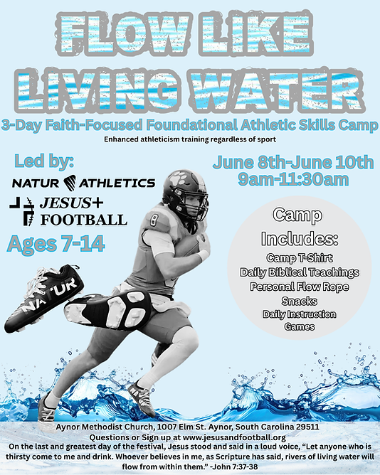 Faith Focused Foundational Athletic Skills Camp